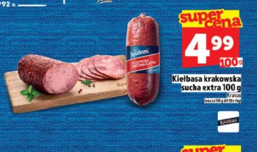 Kiełbasa krakowska sucha extra Krakus