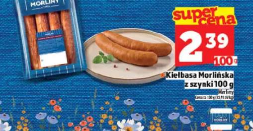 Kiełbasa Morlińska z szynki Morliny