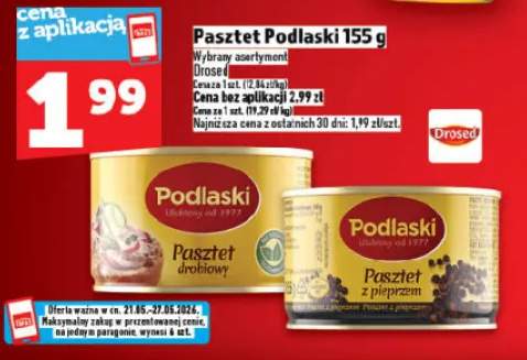Pasztet Podlaski z pieprzem Drosed