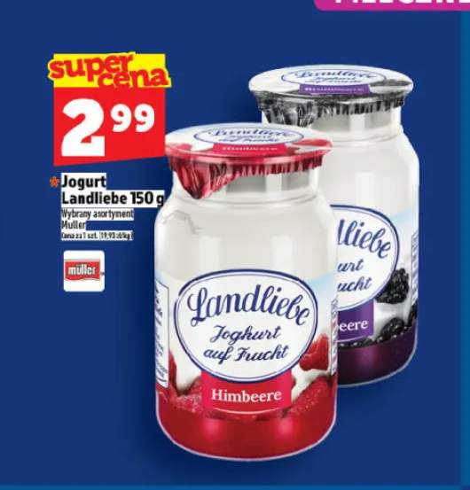 Jogurt Müller Landliebe Brombeere