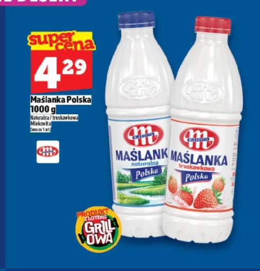 Maślanka Mlekovita Polska naturalna