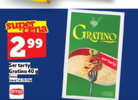 Ser tarty Gratino Temar