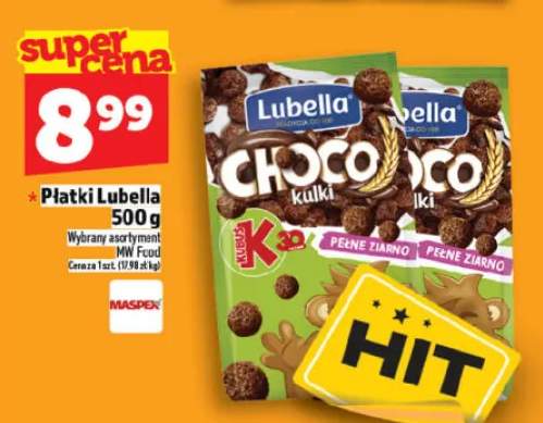 Płatki Choco Kulki Lubella