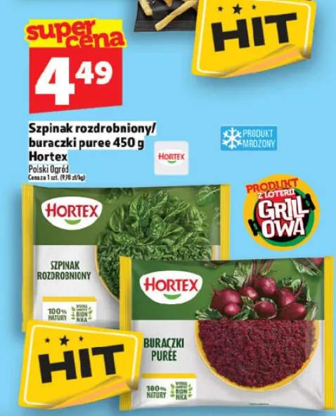 Szpinak rozdrobniony Hortex