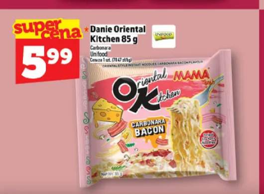 Danie Oriental Kitchen Carbonara Bacon Unifood