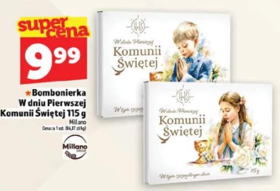 Bombonierka W dniu Pierwszej Komunii Świętej Millano