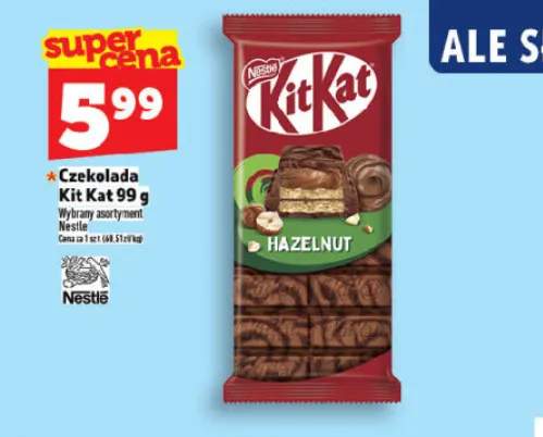 Czekolada Kit Kat Hazelnut
