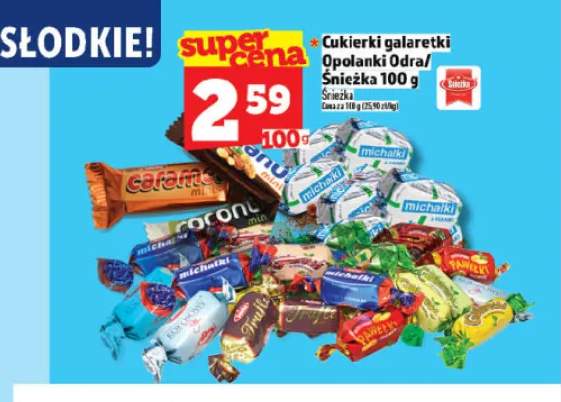 Cukierki galaretki Opolanki Odra
