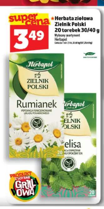 Herbata ziołowa Zielnik Polski 30/40g