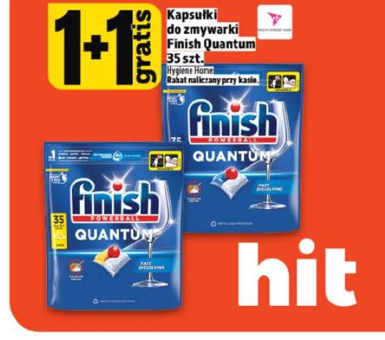 Kapsułki do zmywarki Finish Quantum