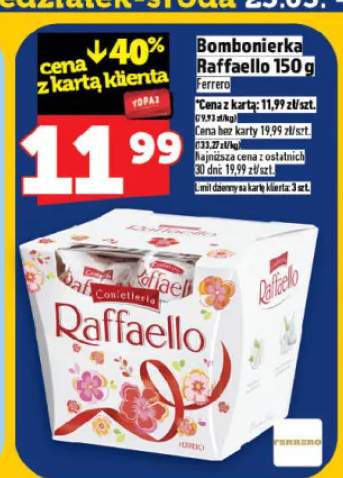 Bombonierka Raffaello