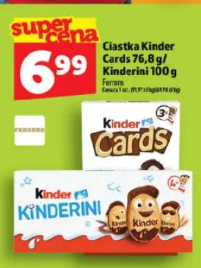 Ciastka Kinder Kinderini