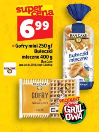 Gofry mini / Bułeczki mleczne Dan Cake