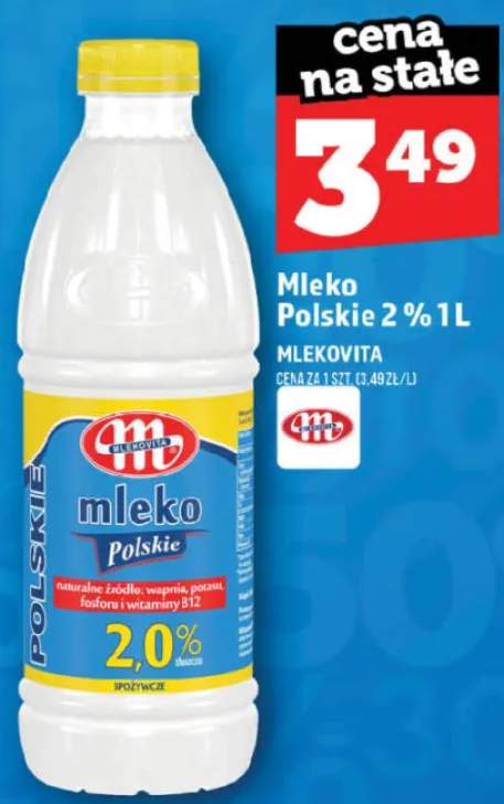 Mleko Polskie 2% Mlekovita