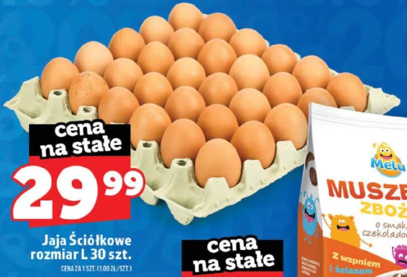 Jaja ściółkowe rozmiar L 30-pak
