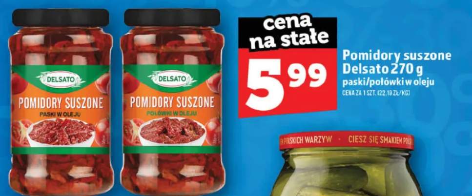 Pomidory suszone Delsato w oleju