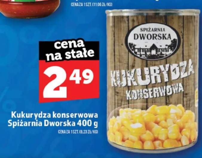 Kukurydza konserwowa Spiżarnia Dworska