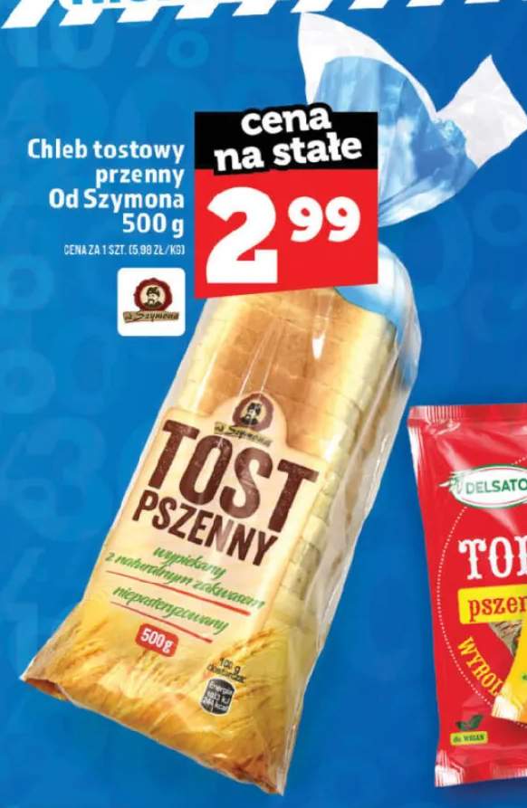 Chleb tostowy pszenny Od Szymona