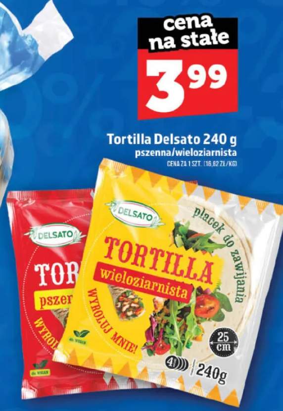 Tortilla wieloziarnista Delsato