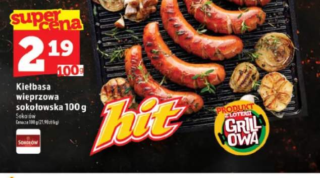 Kiełbasa wieprzowa sokołowska Sokołów