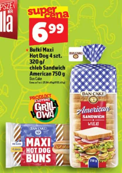 Chleb Sandwich American Dan Cake