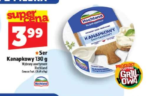 Ser Kanapkowy śmietankowy Hochland