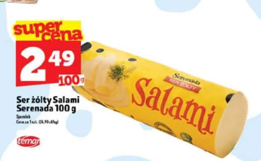Ser żółty Salami Serenada