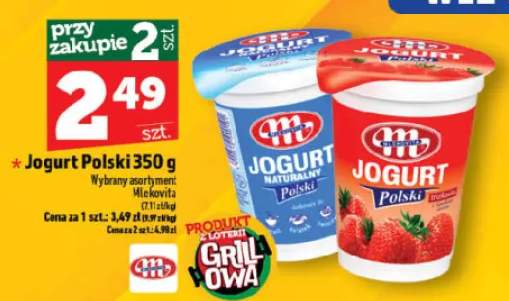 Jogurt Polski naturalny Mlekovita