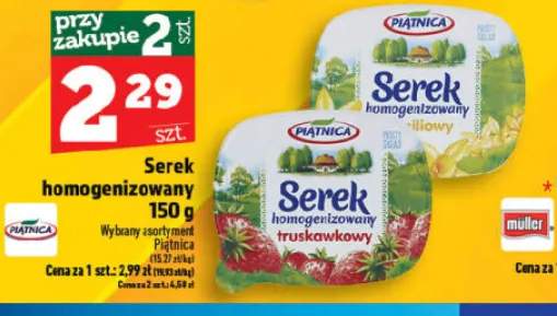 Serek homogenizowany Piątnica