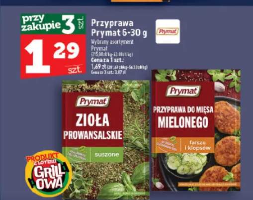 Przyprawa do mięsa mielonego Prymat