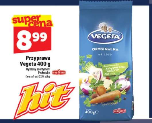 Przyprawa oryginalna Vegeta 400g