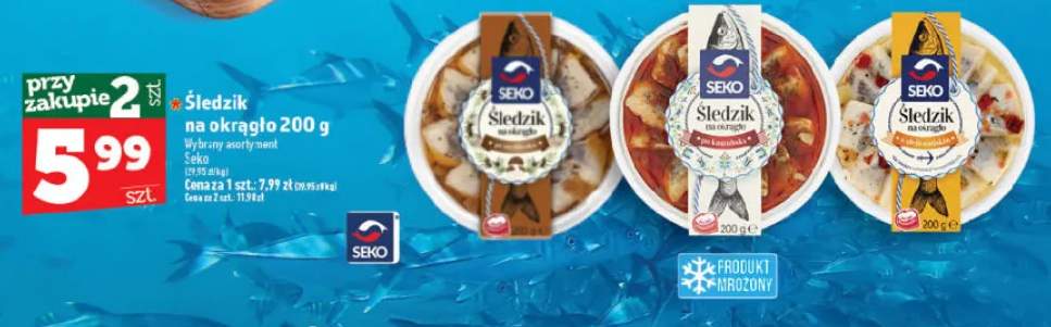 Śledzik na okrągło w oleju wiejskim Seko