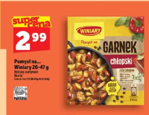 Pomysł na... Winiary Garnek chłopski