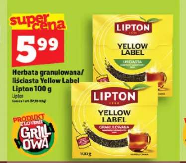 Herbata liściasta Yellow Label Lipton