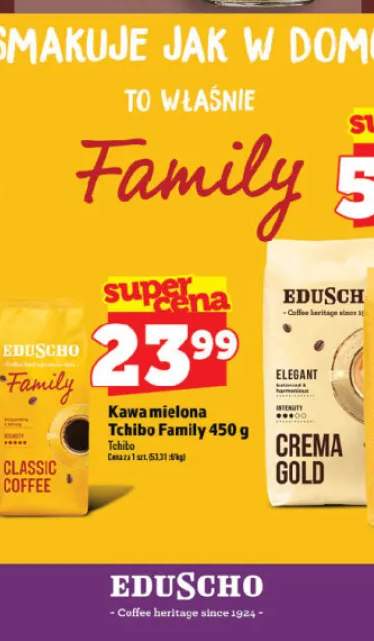 Kawa mielona Tchibo Family