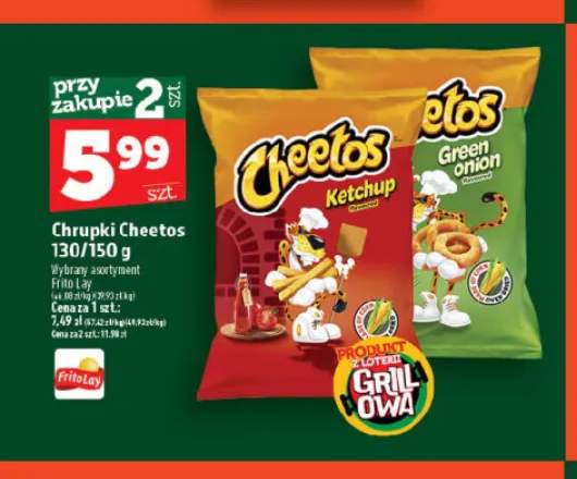 Chrupki Cheetos Ketchup