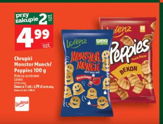 Chrupki Monster Munch / Peppies
