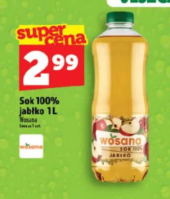Sok 100% jabłko Wosana