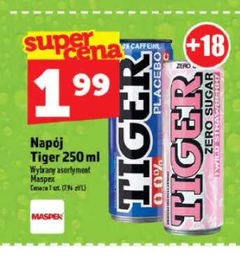 Napój energetyczny Tiger Placebo