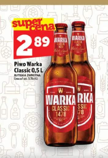 Piwo Warka Classic