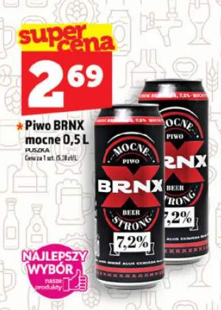 Piwo BRNX mocne