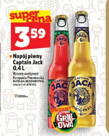 Napój piwny Captain Jack Original
