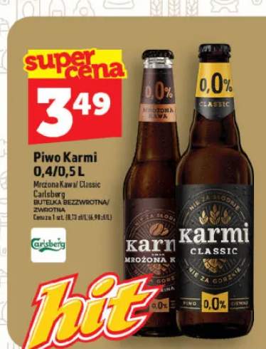 Piwo bezalkoholowe Karmi Classic