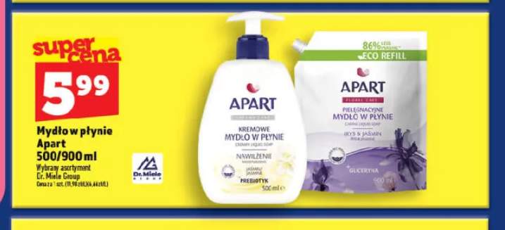 Mydło w płynie Apart Creamy Care Nawilżenie