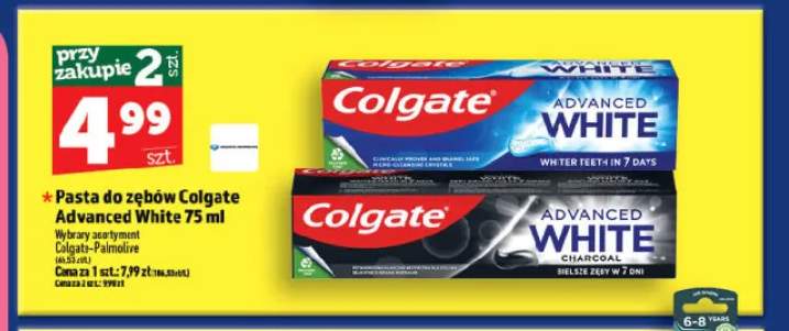 Pasta do zębów Colgate Advanced White