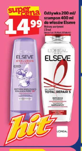 Odżywka lub szampon do włosów L'Oreal Elseve