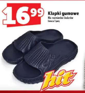 Klapki gumowe