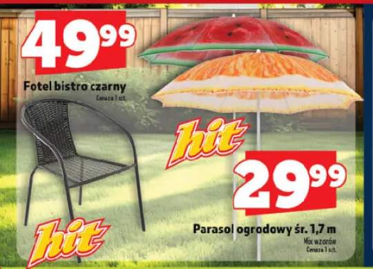 Fotel bistro czarny