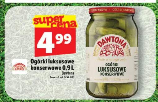 Ogórki luksusowe konserwowe Dawtona