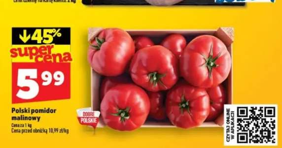 Polski pomidor malinowy
